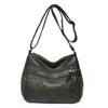 New Washed Leather Women's Bag Middle-aged Crossbody Shoulder Bag Soft Leather Multi-Pocket Slant Mother Bag