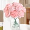 5/10 шт. букет искусственных пионов 20 см, искусственные цветы для декора дома, комнаты, сада, свадебного украшения, DIY, ваза, растительный орнамент