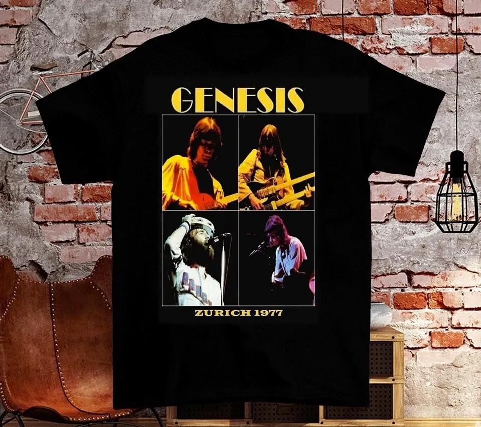 Новый участник группы Genesis Черная футболка с коротким рукавом для всех размеров, унисекс, VC421