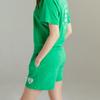 Goxo Terry Half Zip Green Give Me Buddy