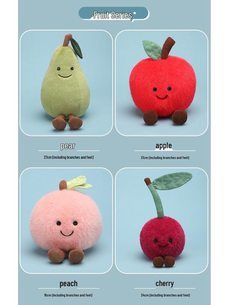 Плюшевая игрушка JC Fun UK Помидор: Креативная кукла для комфорта для детей