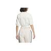 adidas Рубашка-поло Originals Holiday Play с буквенным узором Женские топы Off-White IW6299