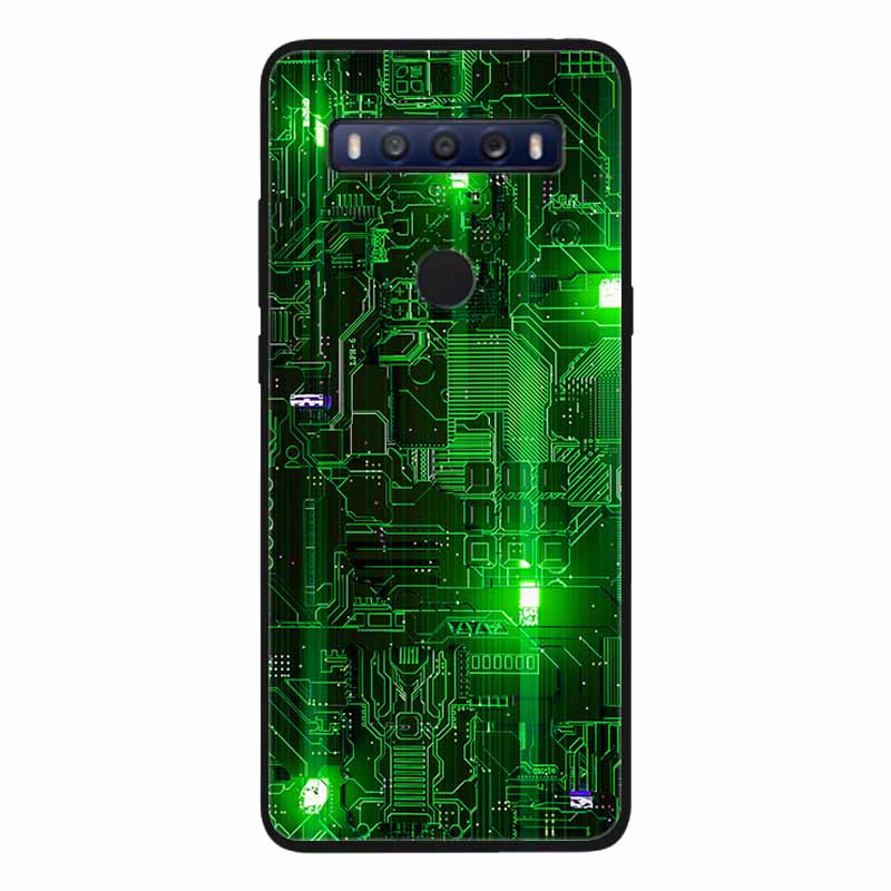 Для чехла TCL 10 SE Мягкий Силиконовый Крутой Модный Чехол Для TCL 10SE T766U T766H Задняя Крышка TCL10SE TPU Защитный Чехол Для Телефона Fundas