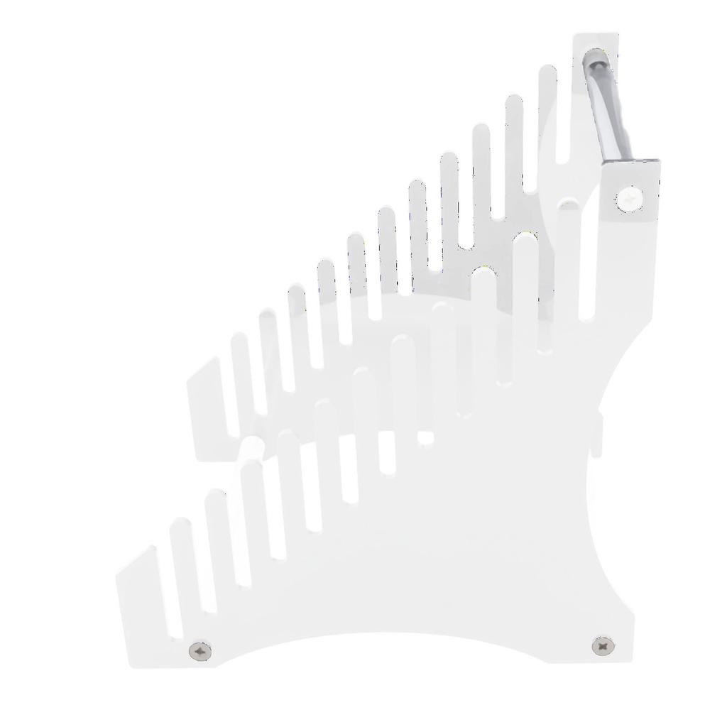 Держатель для хранения пластинок, 12 слотов, акриловый органайзер для виниловых пластинок, простая сборка, подставка для пластинок