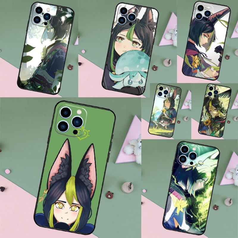 Чехол Genshin Impact Тигнари для iPhone 17 Air 16 15 14 13 11 12 Pro Max Plus 12 13 Mini 16e 17 Pro Max Задняя крышка