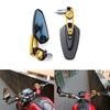 1Pcs Motorcycle Rearview Mirror Carbon Fiber Pattern Handlebar Mirror Modified Inverted Rear Mirror Motorbike Accessories