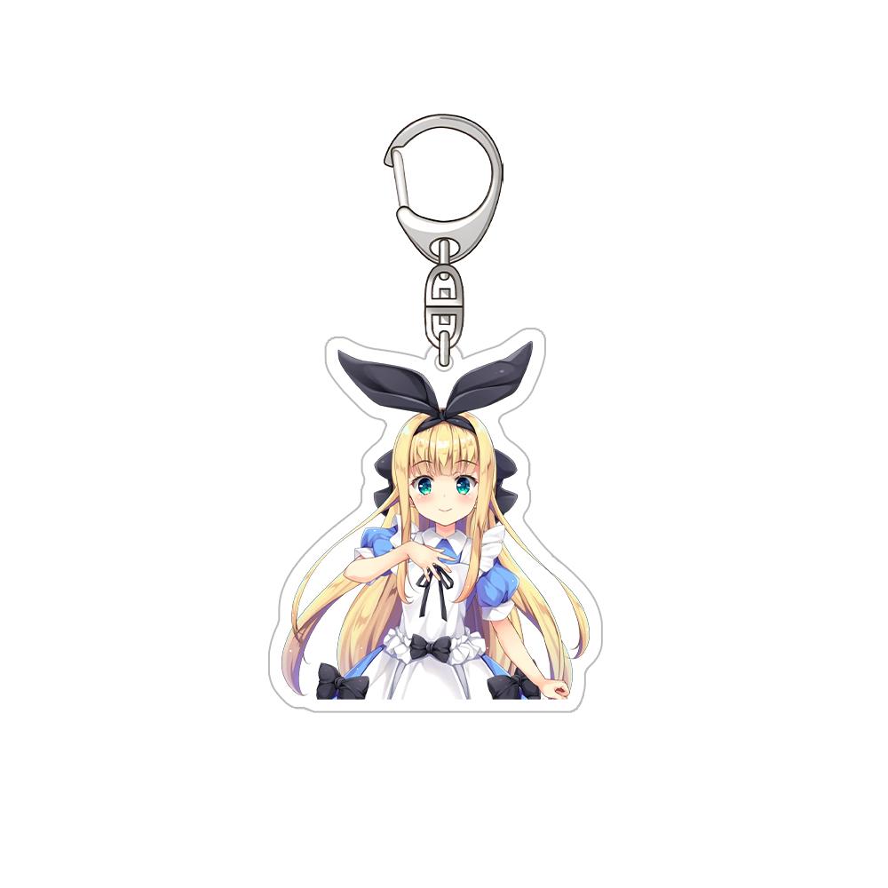 Nijisanji Kitakoji Hisui Seraph Dazzlegarden Yaguruma Rine Togawa Nonoha Inami Rai Официальный акриловый брелок Подвеска для сумки Подарки