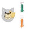 Cat Embossed Cookie Kit + 2 Green and Orange Chocolate Pens