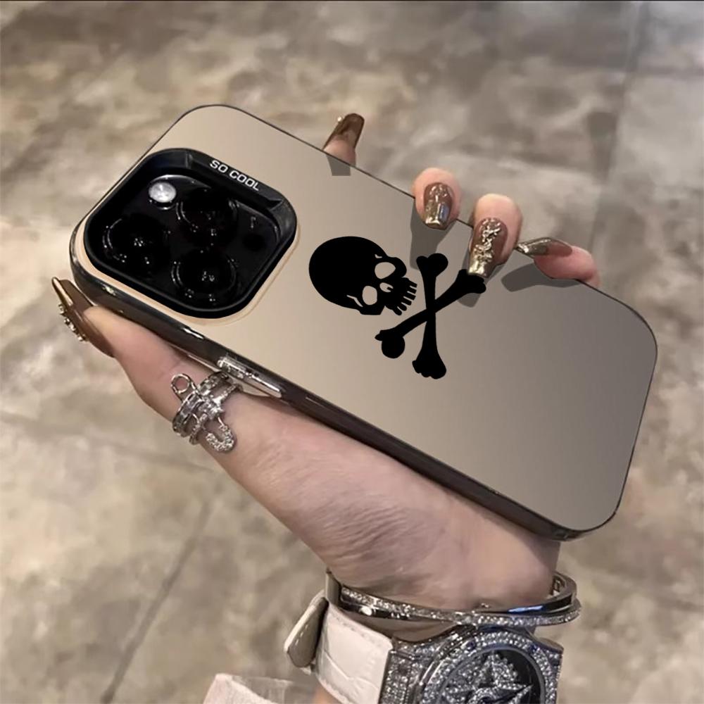 Крутой модный чехол для телефона с принтом для iPhone 17 Pro Max 17e 16e 15 17 Air 14 13 12 11 Pro Max 8 Plus X IMD Ударопрочный чехол