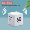 Портативный кубический таймер, цифровой кухонный таймер, обратный отсчет, 15-20-30-60 минут, перевернутый таймер с