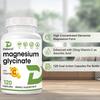 Magnesium Glycinate Capsules with Vitamin C, 1000mg Per Serving, 120 Capsules Dietary Supplement