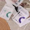 Plastic Photocard Storage Box Transparent Flip Lip Card Holder Box  Desktop