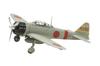 Tamiya 1/72 Warbird Collection No. 80 Japanese Navy Mitsubishi A6M Zero Type 21 Carrier Fighter Plastic Model Kit 60780