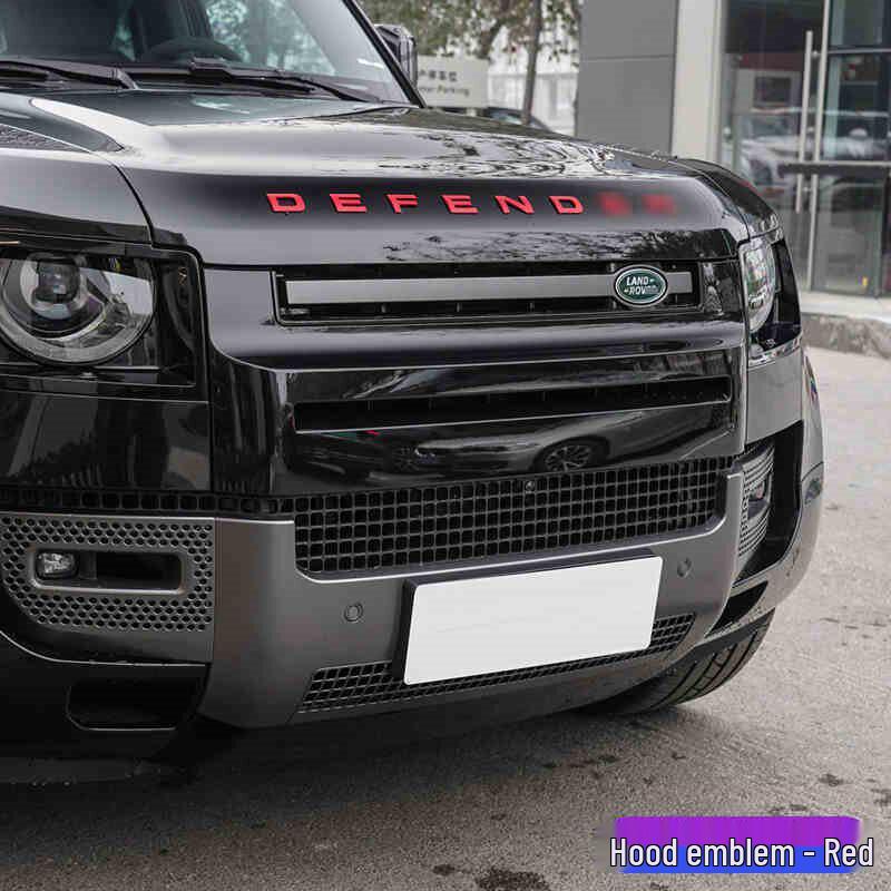 Набор передних эмблем капота и задней двери V8 для Land Rover Defender 110/90