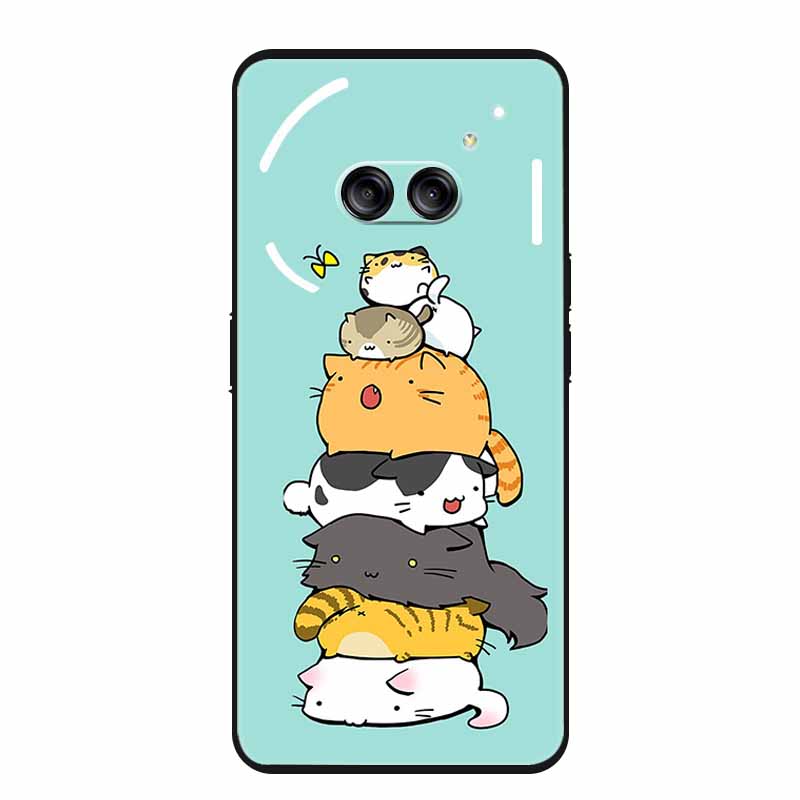 Чехол для Nothing Phone 2A Роскошный Мягкий Силиконовый Задний Чехол из ТПУ Чехлы для Телефона для Nothing Phone2A 5G A142 Ударопрочный Милый Любовь Capa