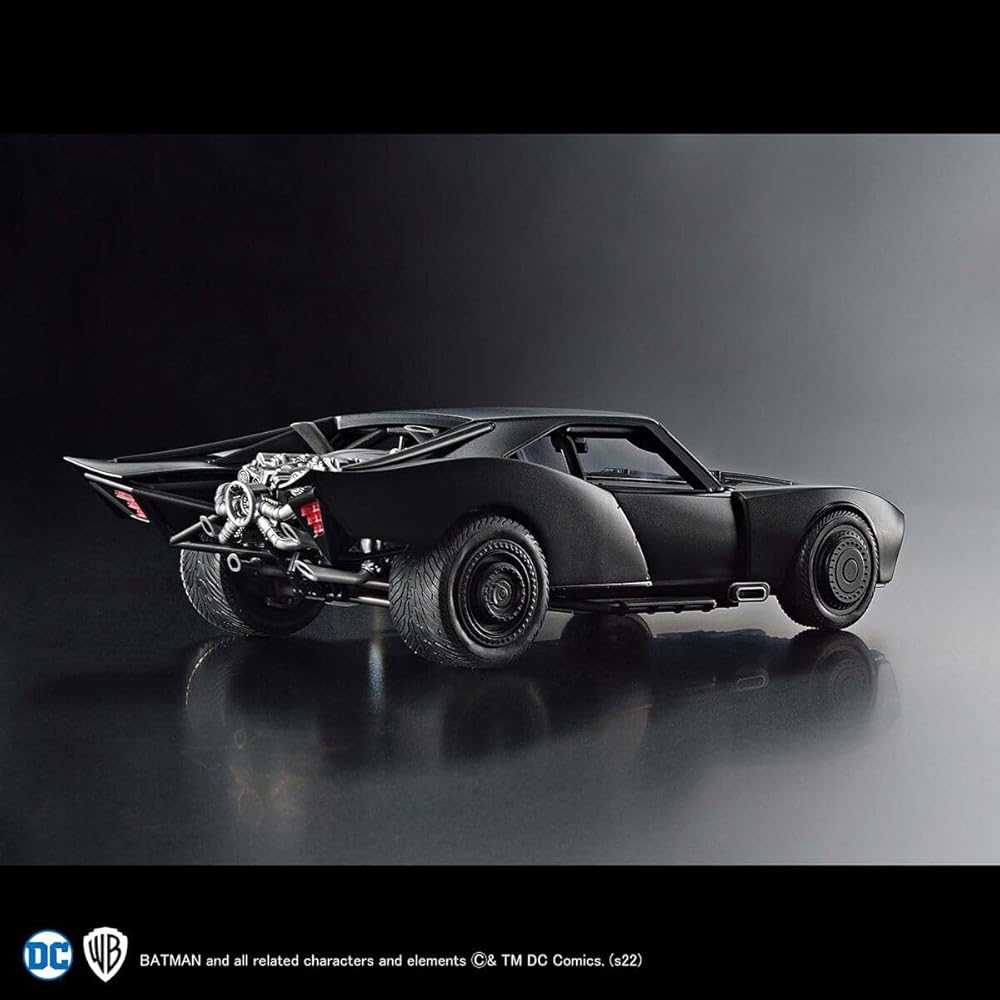 Bandai Spirits 1/35 Масштаб Бэтмобиль Версия The Batman Пластиковая модель-конструктор с цветовой кодировкой