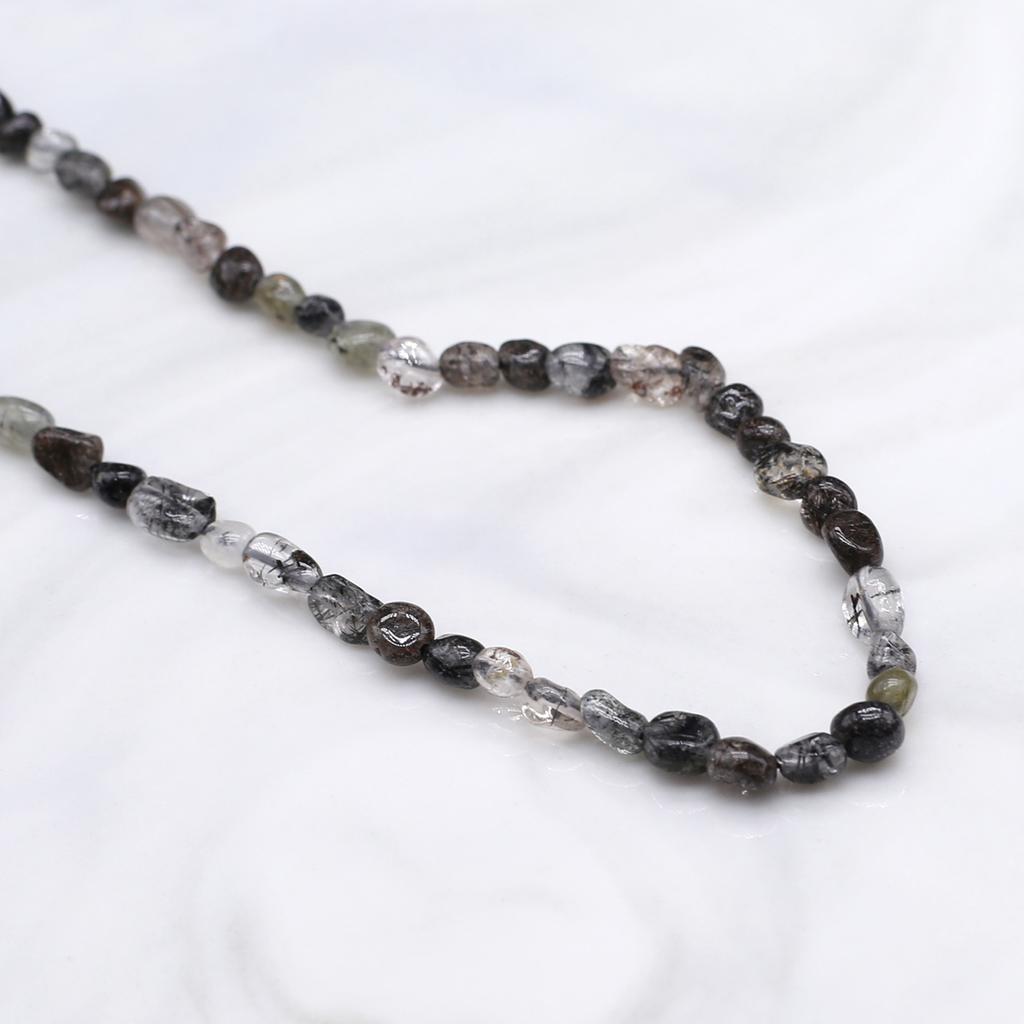 Stone Natural Agatesamethyst Irregular Beads Smooth Beads 68 Mm For Jewelry Making Diy Necklace Bracelet Earrings Accessory