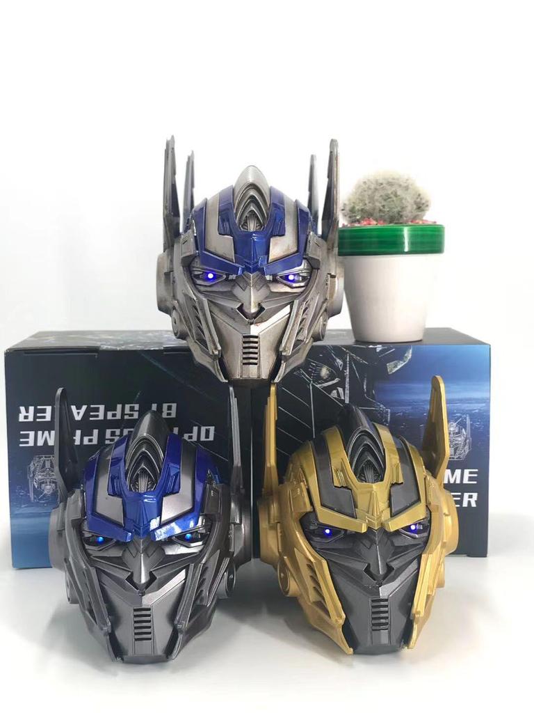 Iron Man Bumblebee Optimus Prime Cartoon Bluetooth Speaker: Creative Gift & Claw Machine Figure
