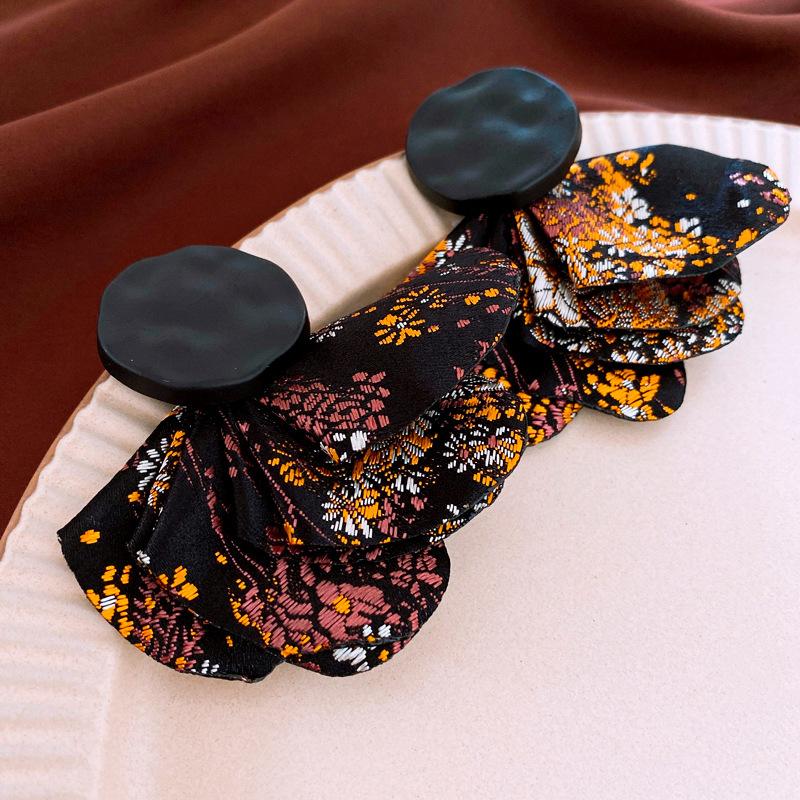 Гуофэн Серьги-кисточки с цирконом 'Серебряная игла', Ретро Легкая роскошь Высококлассные серьги-гвоздики Нишевые Универсальные серьги