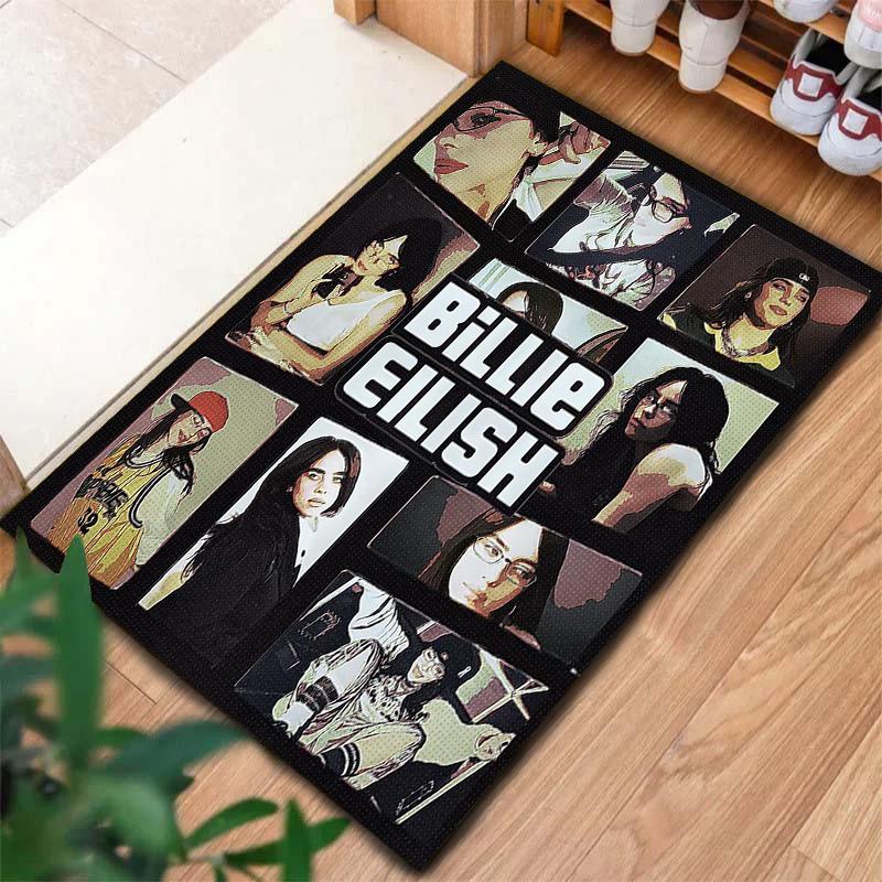 Ковер Billie Eilish для гостиной, спальни, дома, декора дивана, детский игровой нескользящий коврик