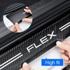 KLYE5 Для Ford FLEX Светящиеся наклейки на пороги дверей Царапины Защитные полоски на пороги дверей Автомобиля Анти-пинальные наклейки