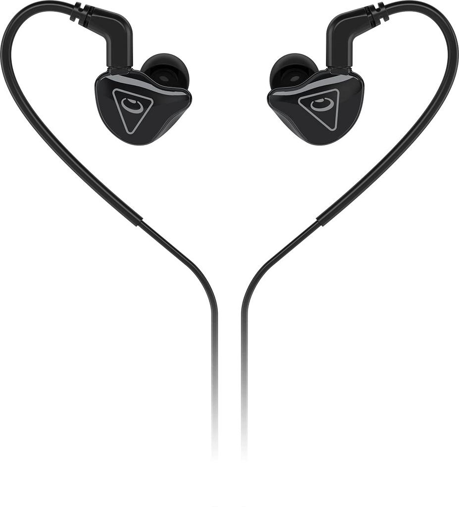 Behringer Monitoring Earphones Dual Hybrid Driver MMCX Terminal Detachable Cable MO240 In-Ear