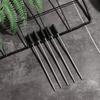 5 pcs/lot School Signature Writing Tool Ballpoint Pen Refills Metal Blue/Black Ink Medium Nib Core