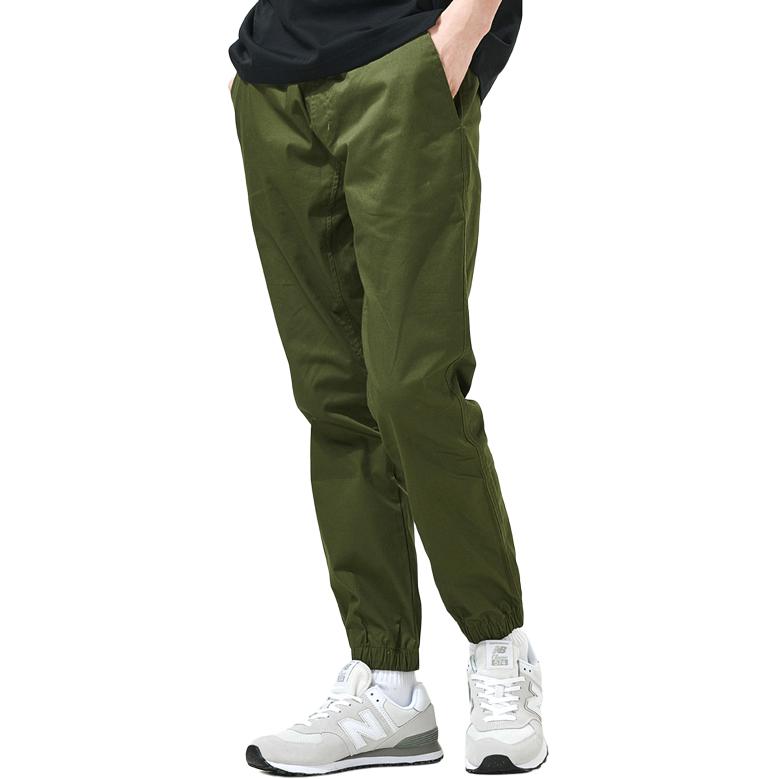 New Balance Повседневные брюки мужские зеленые умеренные другие Amp22351-GEH