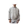 Minimalist Woven Strap Velcro Cuff Hooded Long Sleeve Jacket Men Jackets Galaxy-Gray J325904-PC8