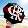 Flamengo Crest 8 Ribs 3Fold Black Glue Uv Protection Umbrella Sun Protection Rainproof Compact Folding Umbrella For Travel Daily Use C924760