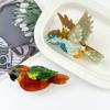 Lifelike Acrylic Hair Claw Korean Style Cartoon Animal Shark Clip Cute Bird Hair Clip  Girls
