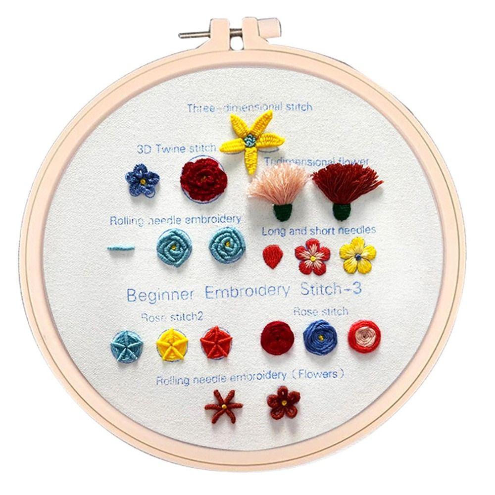 Набор для практики вышивания, картина с лентой, вышивка, рукоделие, вышивка крестиком для начинающих