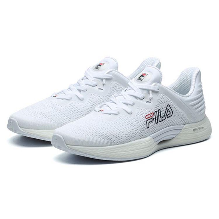 Fila Heritage-FHT Удобная ткань Низкие кроссовки для марафона Женские кроссовки Белые A12W122104FWT