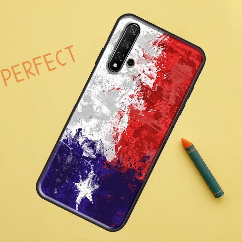 Texas Flag For Huawei Nova 10 9 SE 11 Pro 12i 11i 8i Y60 Y70 Y90 Y61 Y91 Y72 Y73 P20 P40 P30 Lite Case