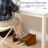Подставка для ног Простой современный офисный стол Подставка для ног Ванная комната Туалет Деревянная подставка для ног Бытовая подставка для ног Подставка под стол