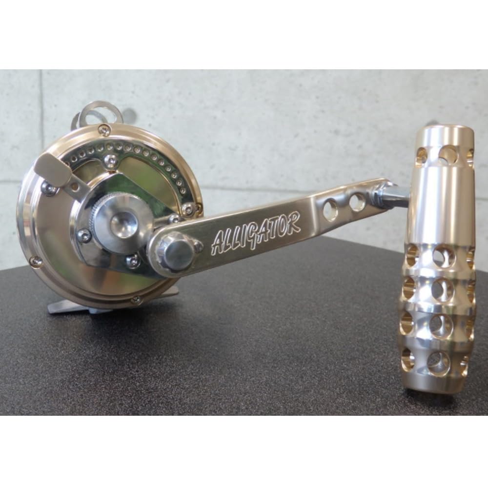 ALLIGATOR Большая катушка Alligator Battle 20GT Silver с двумя стержнями (алг-b20gt-602055)