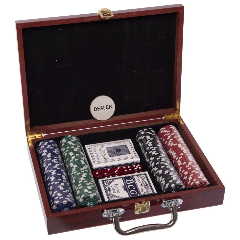 Board Game Poker, Poker Set IG-6642 200 Chips