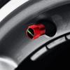 BYCP2 4pcs Car Tire Wheel Stem Air Valve Caps Covers For Skoda VRS Octavia A7 Fabia Rapid Yeti Kodiaq Superb Accessories
