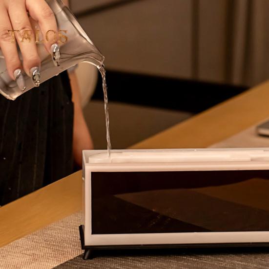 Ароматерапевтический увлажнитель воздуха, диффузор эфирных масел с функцией таймера и пультом дистанционного управления, малошумный ароматерапевтический каминный диффузор