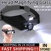 Налобная лупа с подсветкой High Times Eyewear увеличительные очки с 2 светодиодными лампами лупа для ремонта печатных плат инструмент