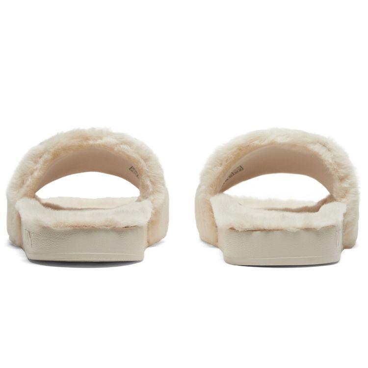 Puma Кроссовки женские Leadcat 2.0 Fuzz Slide Eggnog черные кремовые 387313-02