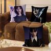 Звезда J-Дженна Ортега Наволочка Чехол для подушки Декор Наволочка Принт Чехол для подушки Для дивана