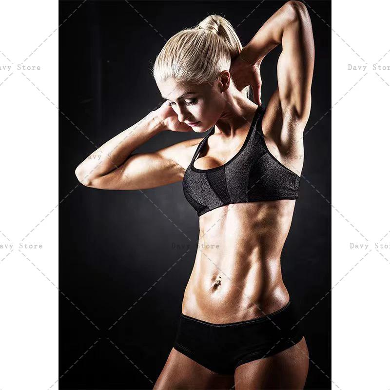 Сексуальная фитнес-красота, похудение, вдохновляющий принт для упражнений, холст, постер для украшения гостиной, домашняя настенная картина