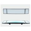 New Car Panoramic Rearview Mirror Large 380mm Curved Mirror 360° Rotation
