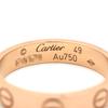 Cartier B4085200 love Mini love ringRing ring 18K Pink Gold #9(JP Size) Array