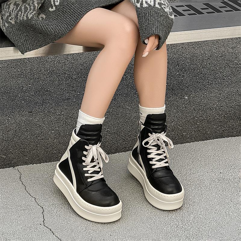 Американские перевернутые треугольные высокие кроссовки для скейтбординга, универсальные мужские спортивные туфли с увеличенным верхом, повседневные туфли в стиле ретро с большой головой, парные туфли 98799-J