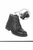 Men's Modern Stylish Fashion Genuine Leather Record Sport Genuine Leather Fur Lining Thermo Sole Black