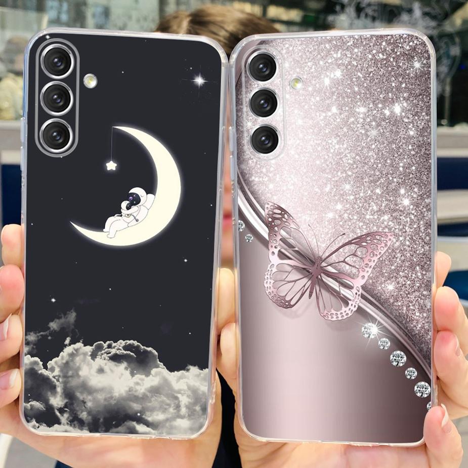 For Samsung Galaxy A14 5G Case M14 Colorful Painted Cover Soft Slim Phone Case For Samsung A14 A 14 Galaxy M14 Back Cover Bumper