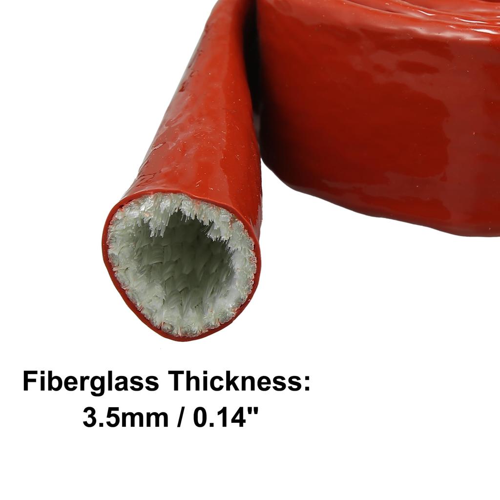 X AUTOHAUX Защитный чехол для топливного шланга для автомобилей, Изоляционная трубка, Защитный чехол, Теплозащитный экран