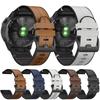 22mm 26mm Leather Watchband for Garmin Fenix 7x 7 5 5X Plus 6 6X Pro 3 3 HR Epix Quatix 5 6 Smart Watch Quick Wristband Strap New Bracelet Belt